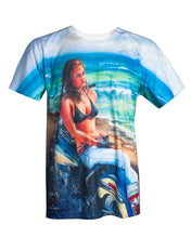 Load image into Gallery viewer, Beach Romance Unisex Crew T-Shirt